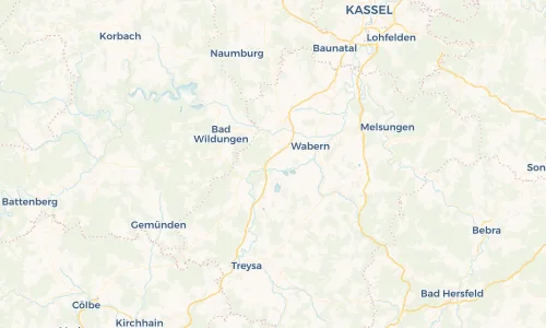 Regenradar Vorschaubild - Aktuelle Niederschläge in Kleinenglis und Umgebung