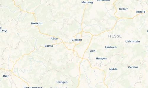 Regenradar Vorschaubild - Aktuelle Niederschläge in Kleinlinden und Umgebung