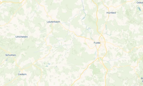 Regenradar Vorschaubild - Aktuelle Niederschläge in Kleinlüder und Umgebung