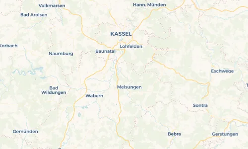 Regenradar Vorschaubild - Aktuelle Niederschläge in Körle und Umgebung