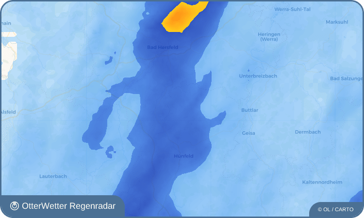 OtterWetter Regenradar-Widget Körnbach