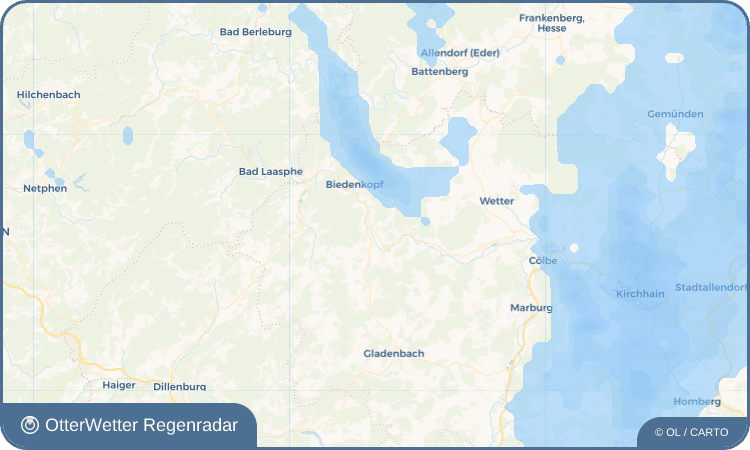 Widget-Vorschau für Kombach Wetter-Widget-Vorschau mit Vorhersagedaten für Kombach
