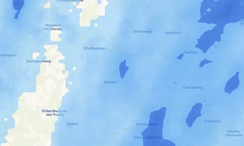 Regenradar Vorschaubild - Aktuelle Niederschläge in Krauthausen und Umgebung