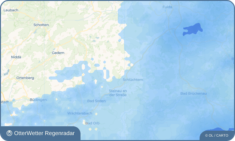 Widget-Vorschau für Kressenbach Wetter-Widget-Vorschau mit Vorhersagedaten für Kressenbach