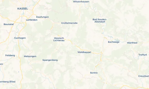 Regenradar-Vorschau: aktuelle Niederschläge in Küchen und Umgebung