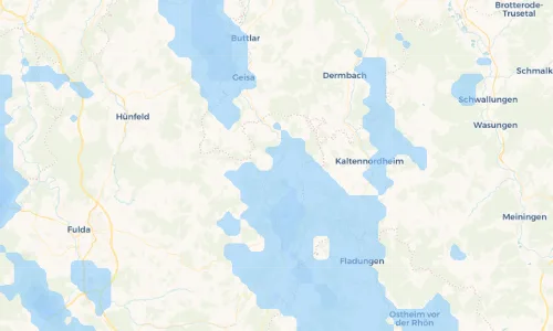 Regenradar Vorschaubild - Aktuelle Niederschläge in Lahrbach und Umgebung