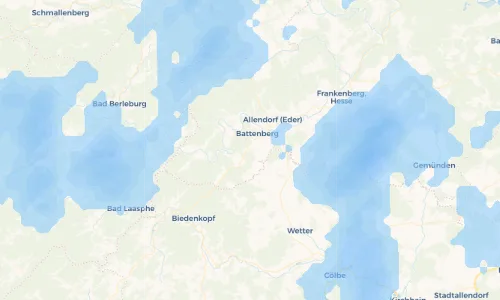 Regenradar Vorschaubild - Aktuelle Niederschläge in Laisa und Umgebung