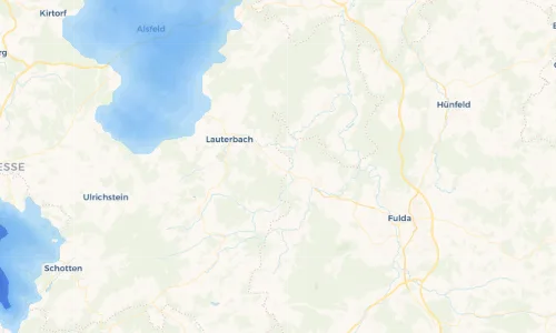Regenradar Vorschaubild - Aktuelle Niederschläge in Landenhausen und Umgebung