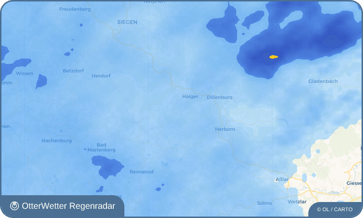 OtterWetter Regenradar-Widget Langenaubach