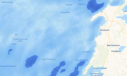 Regenradar Vorschaubild - Aktuelle Niederschläge in Langenbach und Umgebung
