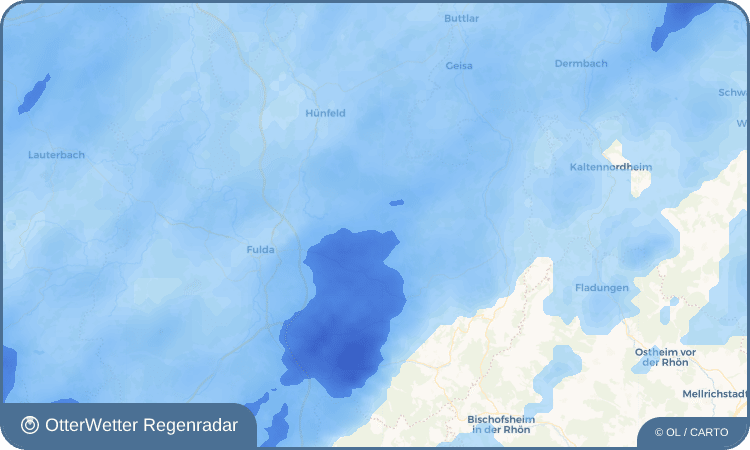 Widget-Vorschau für Langenbieber Wetter-Widget-Vorschau mit Vorhersagedaten für Langenbieber