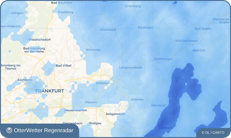 Widget-Vorschau für Langendiebach Wetter-Widget-Vorschau mit Vorhersagedaten für Langendiebach
