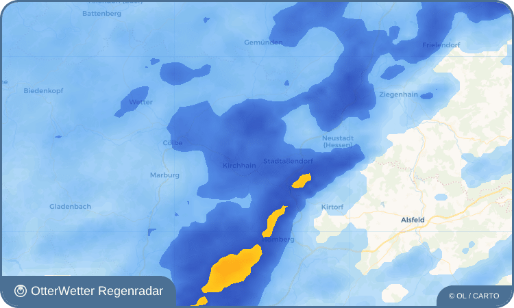 Widget-Vorschau für Langenstein Wetter-Widget-Vorschau mit Vorhersagedaten für Langenstein