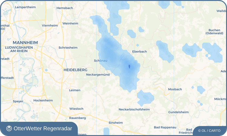 Wetter-Widget-Vorschau mit Vorhersagedaten für Lanzenbach