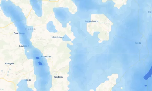 Regenradar Vorschaubild - Aktuelle Niederschläge in Lanzenhain und Umgebung