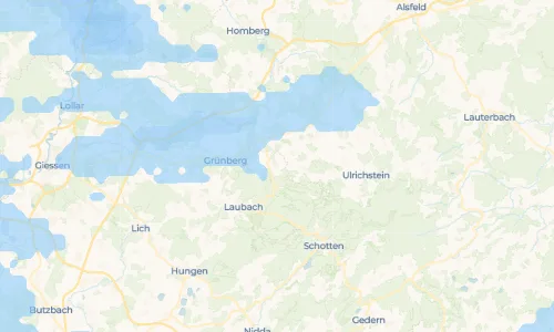 Regenradar Vorschaubild - Aktuelle Niederschläge in Lardenbach und Umgebung