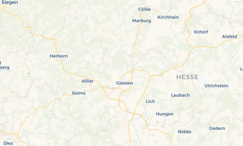 Regenradar Vorschaubild - Aktuelle Niederschläge in Launsbach und Umgebung