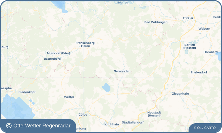 OtterWetter Regenradar-Widget Lehnhausen