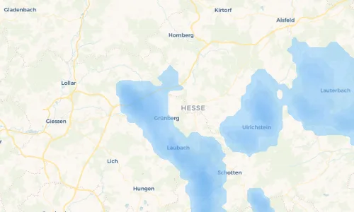 Regenradar Vorschaubild - Aktuelle Niederschläge in Lehnheim und Umgebung