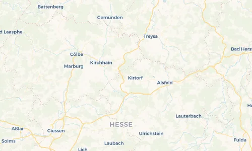 Regenradar Vorschaubild - Aktuelle Niederschläge in Lehrbach und Umgebung