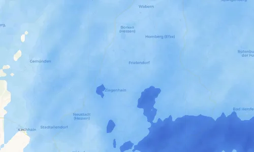 Regenradar Vorschaubild - Aktuelle Niederschläge in Leimsfeld und Umgebung