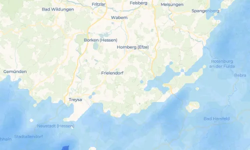 Regenradar-Vorschau: aktuelle Niederschläge in Lenderscheid und Umgebung