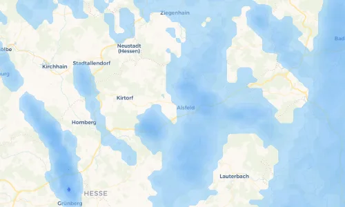 Regenradar Vorschaubild - Aktuelle Niederschläge in Leusel und Umgebung