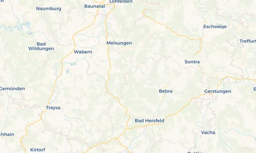Regenradar Vorschaubild - Aktuelle Niederschläge in Licherode und Umgebung