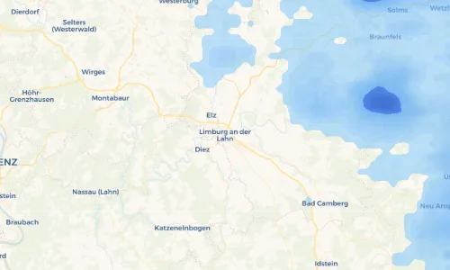 Regenradar Vorschaubild - Aktuelle Niederschläge in Limburg an der Lahn und Umgebung