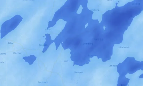 Regenradar Vorschaubild - Aktuelle Niederschläge in Lindenstruth und Umgebung