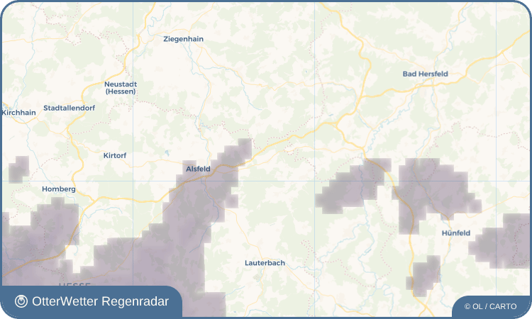 OtterWetter Regenradar-Widget Lingelbach