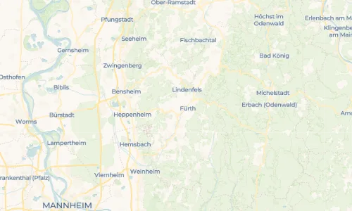Regenradar Vorschaubild - Aktuelle Niederschläge in Linnenbach und Umgebung