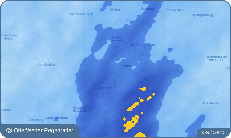 OtterWetter Regenradar-Widget Linsingen