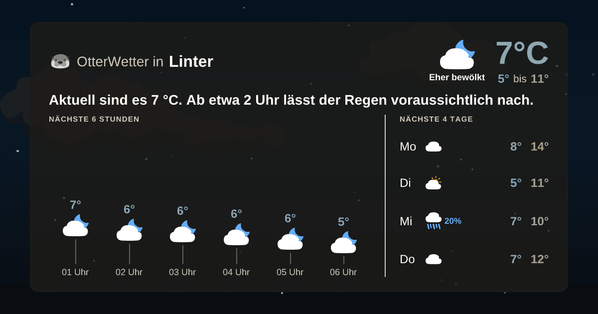 OtterWetter-Widget Linter