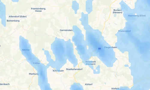 Regenradar Vorschaubild - Aktuelle Niederschläge in Lischeid und Umgebung