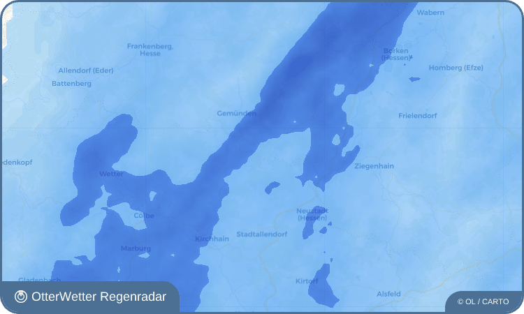 OtterWetter Regenradar-Widget Lischeid