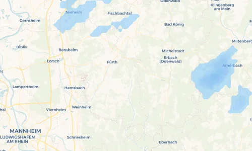 Regenradar Vorschaubild - Aktuelle Niederschläge in Litzelbach und Umgebung
