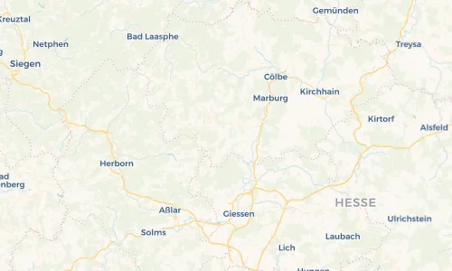 Regenradar Vorschaubild - Aktuelle Niederschläge in Lohra und Umgebung