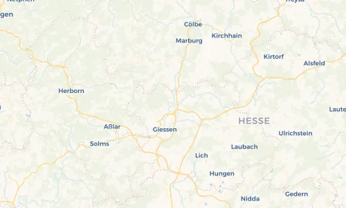 Regenradar Vorschaubild - Aktuelle Niederschläge in Lollar und Umgebung