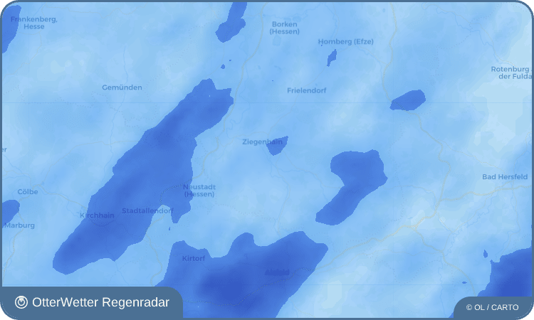 Widget-Vorschau für Loshausen Wetter-Widget-Vorschau mit Vorhersagedaten für Loshausen