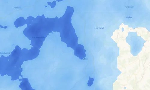 Regenradar Vorschaubild - Aktuelle Niederschläge in Lüdermünd und Umgebung