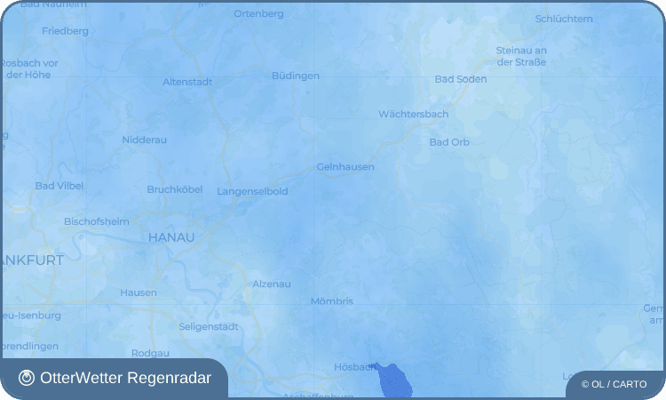 OtterWetter Regenradar-Widget Lützelhausen