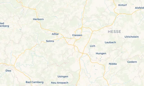 Regenradar Vorschaubild - Aktuelle Niederschläge in Lützellinden und Umgebung