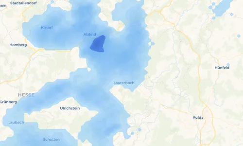 Regenradar Vorschaubild - Aktuelle Niederschläge in Maar und Umgebung
