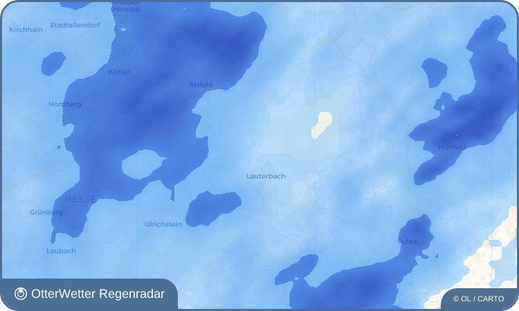 OtterWetter Regenradar-Widget Maar