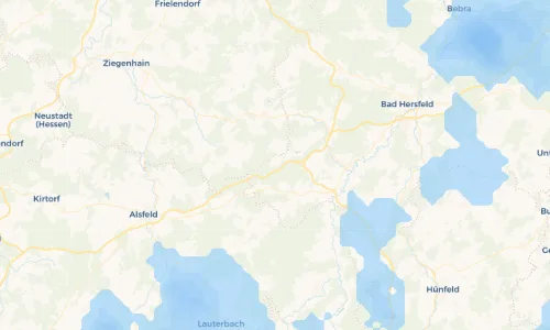 Regenradar Vorschaubild - Aktuelle Niederschläge in Machtlos und Umgebung