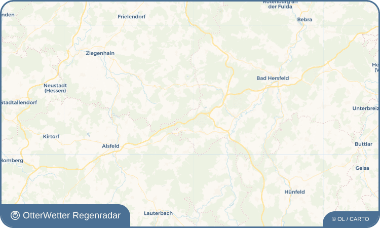 OtterWetter Regenradar-Widget Machtlos