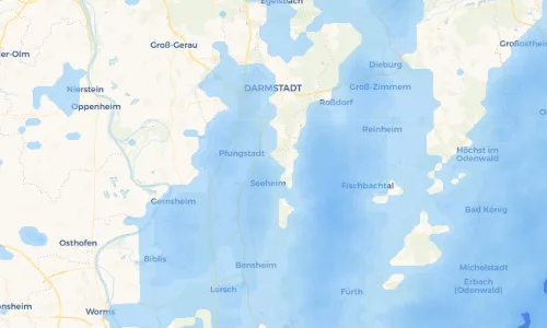 Regenradar Vorschaubild - Aktuelle Niederschläge in Malchen und Umgebung