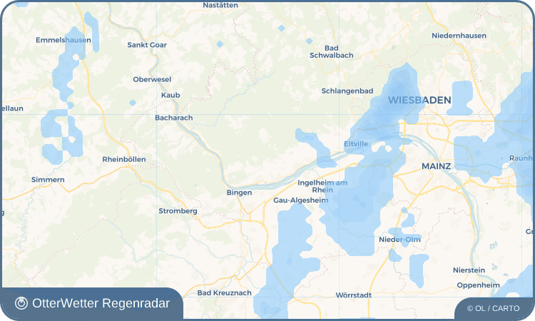 OtterWetter Regenradar-Widget Marienthal