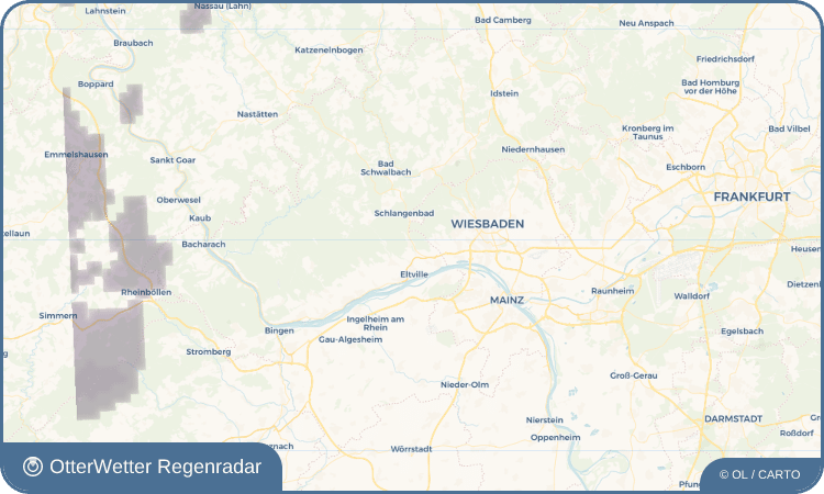 OtterWetter Regenradar-Widget Martinsthal